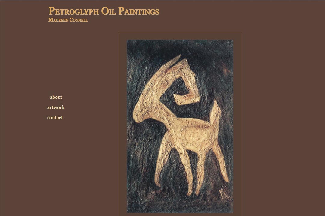 web design for an artist