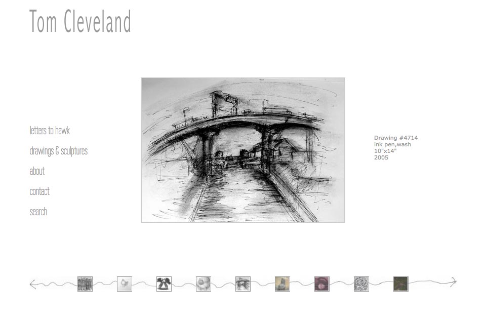 web design for an artist