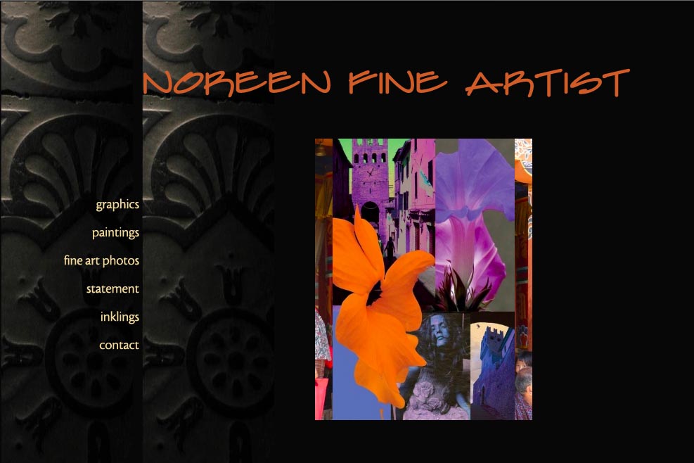 web design for an artist