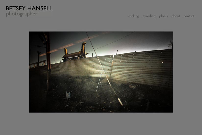 web design for a photographer