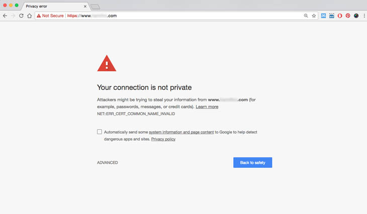 Chrome will soon display warnings on insecure websites